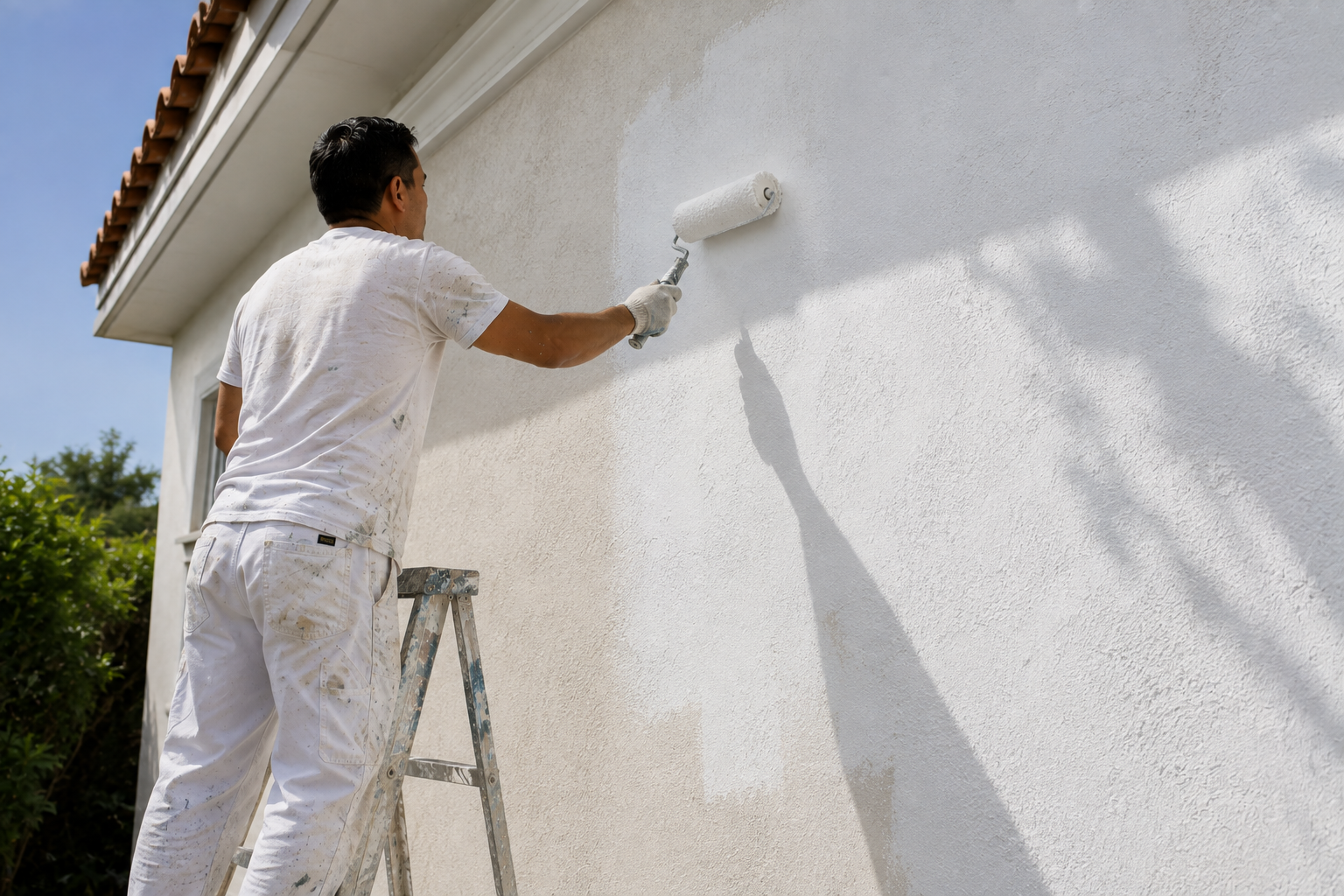 pintura de exteriores